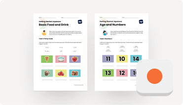 Japanese Worksheets – Numbers, Age, Food & Everyday Expressions
