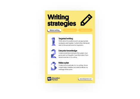 Writing strategies